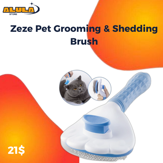 Zeze Pet Grooming & Shedding Brush